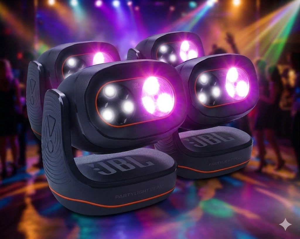 JBL PartyLight Beam Quad
